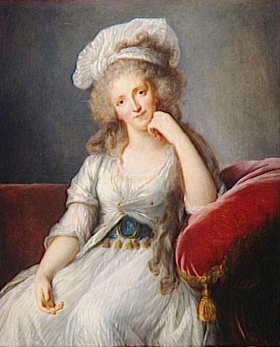 eisabeth Vige-Lebrun Portrait of Louise Marie Adelaide de Bourbon